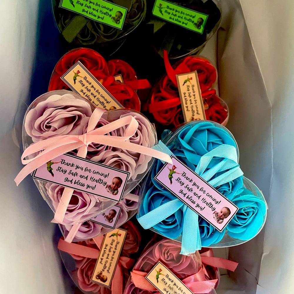 SOLD! Soap Rose Petals for Souvenir